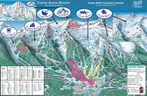 FERNIE SKI MAP PDF