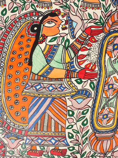 Goddess Sita Swayamvar | Madhubani Painting | Exotic India Art