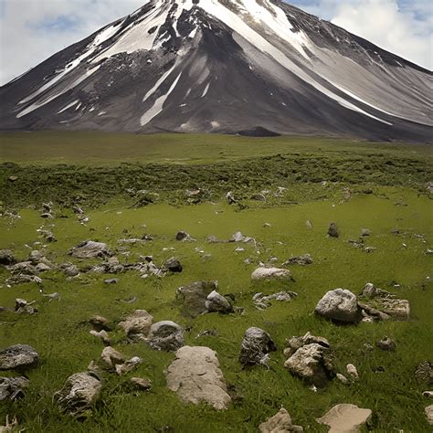 Semeru Mountain Photograph · Creative Fabrica