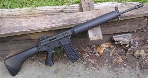 AR-180B, civil version of the AR-18 a gas operated, selective fire ...