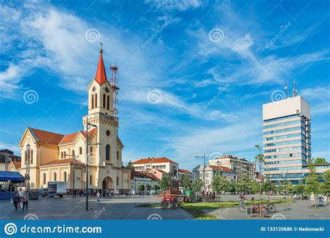 Zrenjanin Downtown, City Architecture, Urban Landscape Editorial Photo ...