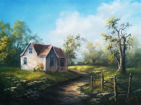 "Old Farm House" Oil Painting by Kevin Hill Check out my YouTube ...