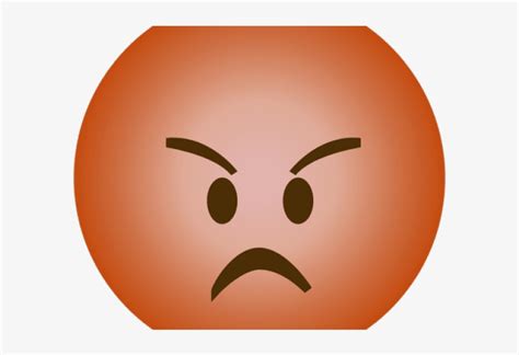 Angry Emoji Clipart Angry Emoticon - Angry Face Transparent Background ...