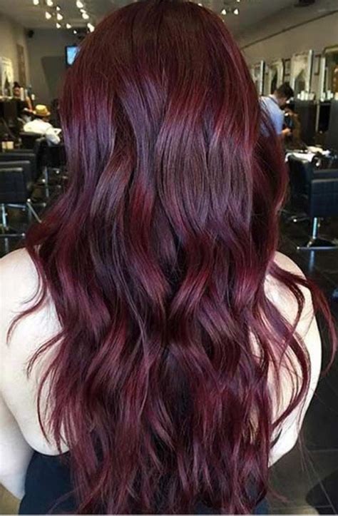 Pin by Celena Jo on Screenshots | Wine hair, Dark red hair color, Hair ...