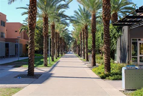 ASU Tempe campus stock photo. Image of vacation, road - 267673396