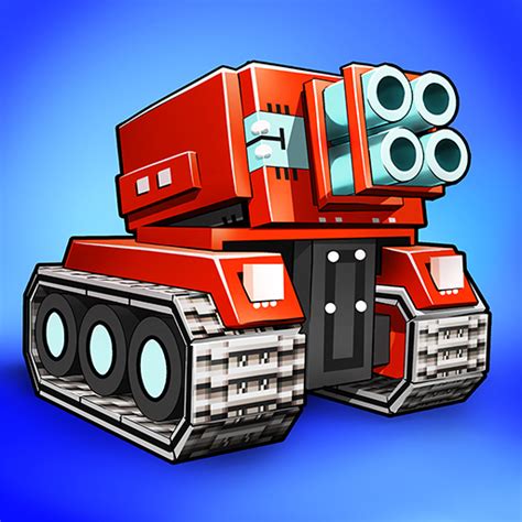 Blocky Cars - pixel shooter on cars & tanks