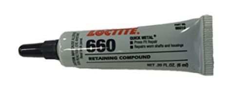 660-6ML LOCTITE 660 6ML QUICK METAL RETAINING COMPOUND HIGH STRENGTH ...