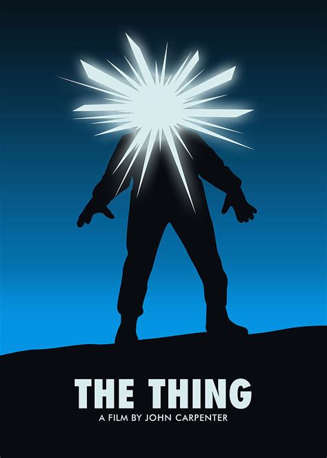 The Thing 1982 movie poster Digital Art by Remake Posters - Pixels