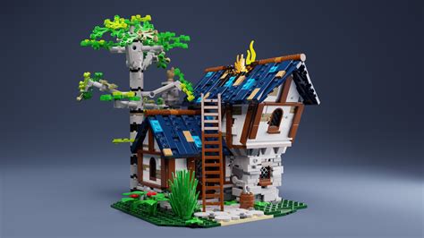 LEGO IDEAS - Medieval Farm House