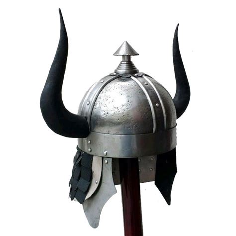 Barbarian horned helmet | Armour helmets on sale | Medieval Armor