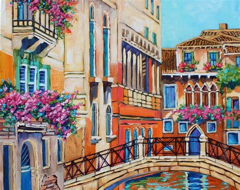 Venezia Original Painting Oil Painting Painting of Venice - Etsy