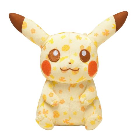 Pokemon Center 2014 Japanese Traditional Design Pikachu Plush - Asakura ...