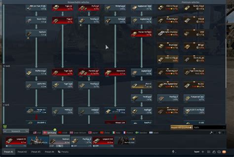 Warthunder account lv100 Unlocked USSR/USA/Ger tank tree - EpicNPC