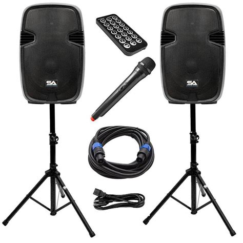 Powered 15 Inch All In One PA System | Powered 15 Inch PA or Karaoke ...