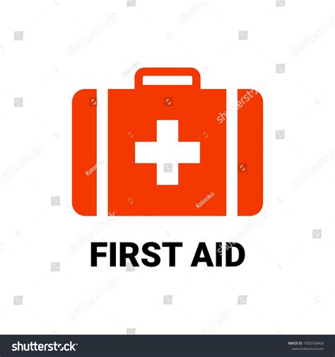 First Aid Icon Symbol Vector Cross Stock Vector (Royalty Free ...