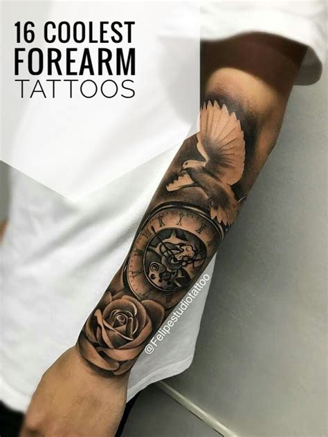 16 coolsten Unterarm Tattoos für Männer - 16 coolsten Unterarm Tattoos ...