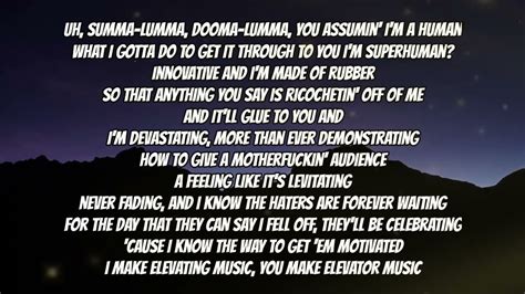 Eminem - Rap God ( Fast Part Lyrics ) Summa lamma dooma lumma - YouTube