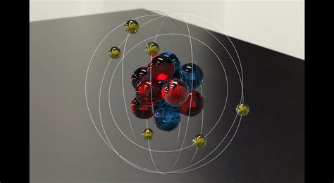 Atom 3d Model