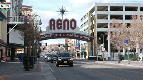 RENO, NEVADA - CIRCA MARCH 2013: Famous Historic Reno Biggest Little ...