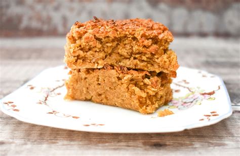 Air Fryer Golden Syrup Flapjacks - theveganlunchbox.co.uk