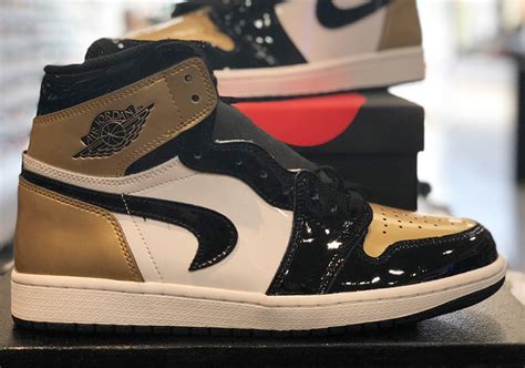 Air Jordan 1 "Gold Toe" Upside Down Swoosh | SneakerNews.com