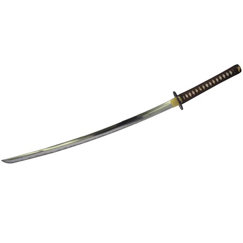 Cold Steel Mizutori Katana Sword 29.75 in Blade Brown Braid Cord Handle ...