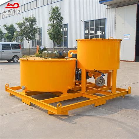 high pressure-driven grout mixer machine for grouting--Wodetec ...