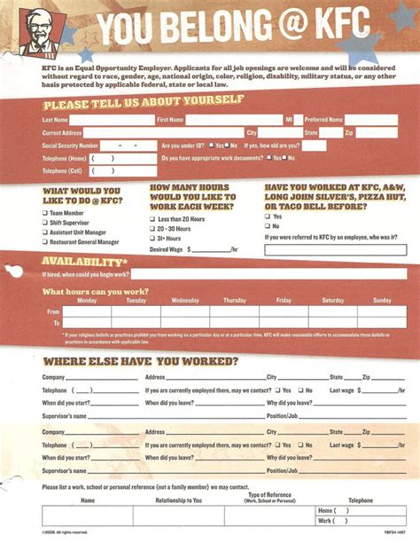 Kfc Online Application Form 2023 - Printable Forms Free Online