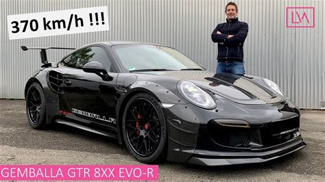 Essai Gemballa GTR 8XX Evo-R sur Autobahn – 370 km/h avec la nuque ...