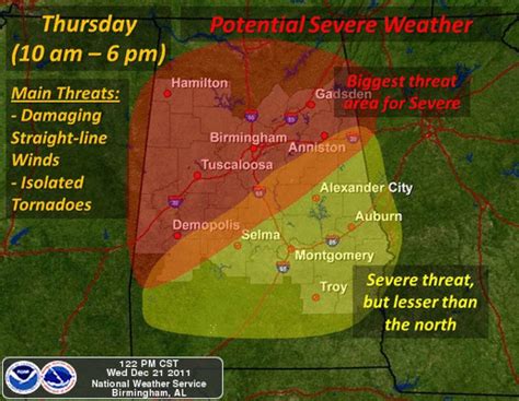 Forecast: Severe weather possible Thursday across much of Alabama - al.com