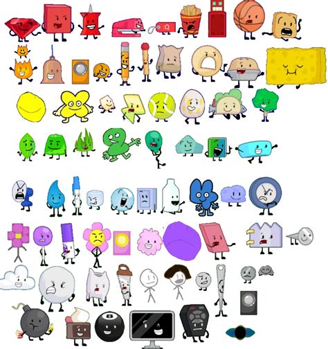 User blog:XItzCorruptedx/Every BFDI/BFB/TPOT character | Battle for ...