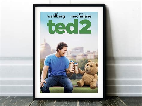 Ted 2 Movie Poster Classic 00's Vintage Wall Film Art | Etsy