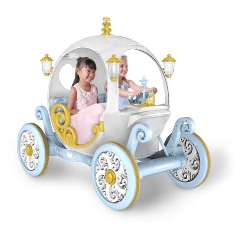 You Can Get A Cinderella Carriage Ride-On For Your Kids That Plays ...