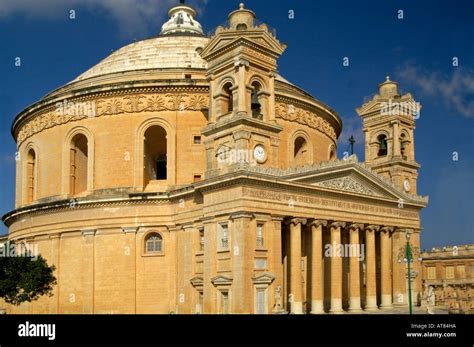 Mosta Dome Malta Stock Photo - Alamy