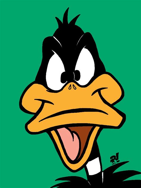 Daffy Duck | A Looney Tunes Illustration I did to show the k… | Flickr