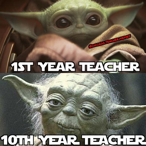 Baby Yoda Memes Teacher - Knockin Jokes