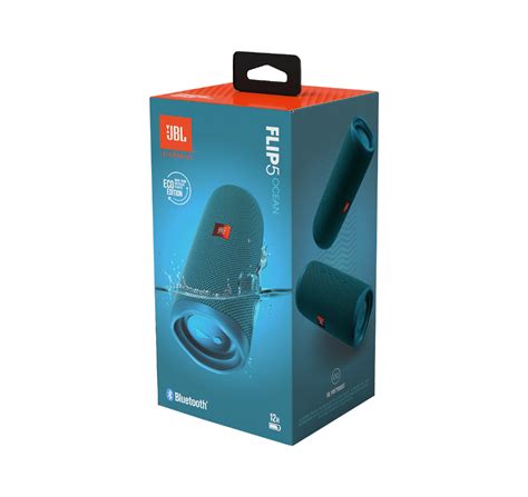 JBL Flip 5 ECO Blue Portable Bluetooth Speaker 50036371285 | eBay