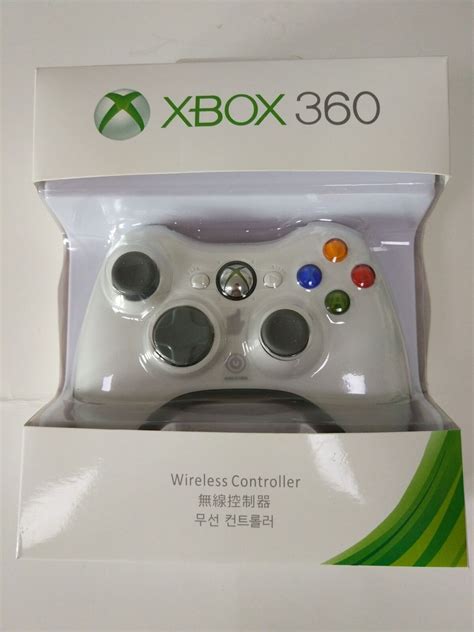 Official Microsoft Xbox 360 Wireless Controller WHITE - NEW! US Stock ...