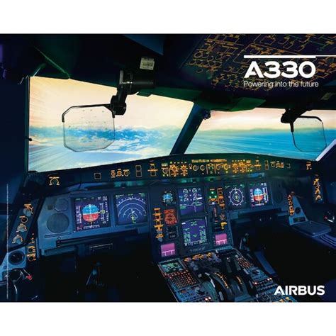 Airbus A330NEO cockpit poster - AviationMegastore.com