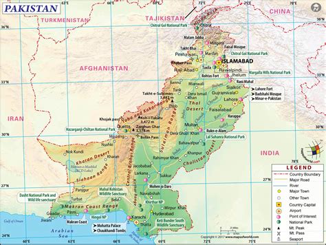 Large Pakistan Map | Large Map of Pakistan