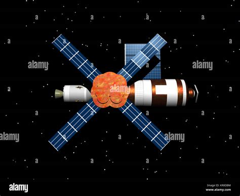 skylab space station in space Stock Photo - Alamy