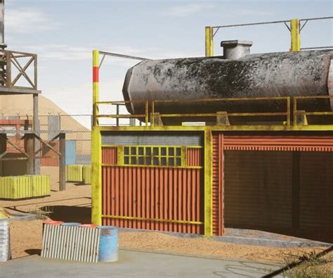 ArtStation - call of duty rust map | Game Assets