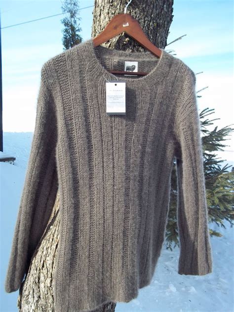 MUSK OX QIVIUT SWEATER-100%PURE QIVIUT-NATURAL-CUSTOM MADE | eBay ...