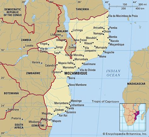 Mozambique | Flag, Map, Population, Language, Culture, & History ...