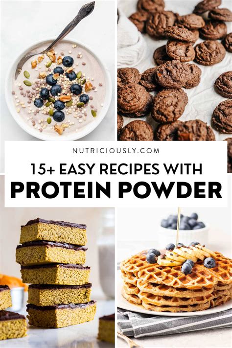 15+ Delicious Protein Powder Recipes (No Shakes!) – Nutriciously