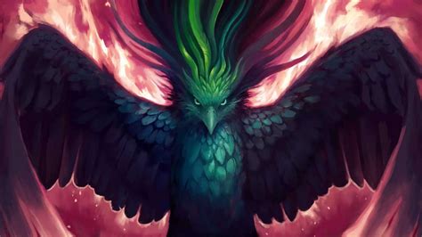 Green Phoenix Wallpapers - Top Free Green Phoenix Backgrounds ...