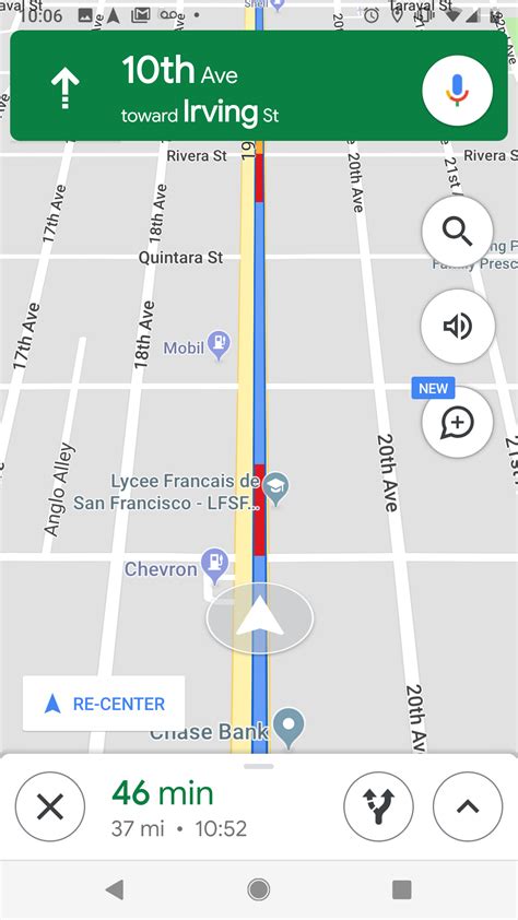 Landscape driving navigation is off-center on my first-gen Pixel ...