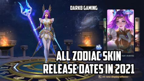 All Zodiac Skins Release Dates in 2021 | Mobile Legends | MLBB - YouTube