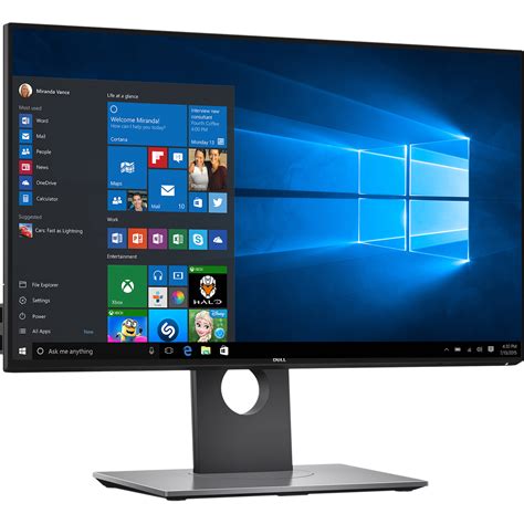 Dell U2417H 24" 16:9 IPS Monitor U2417H B&H Photo Video