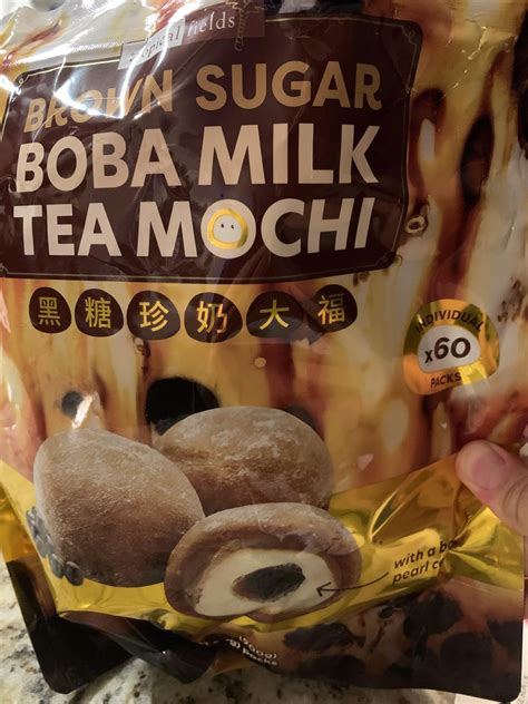 Brown Sugar Boba Milk Tea Mochi 4.5/5 : r/Costco